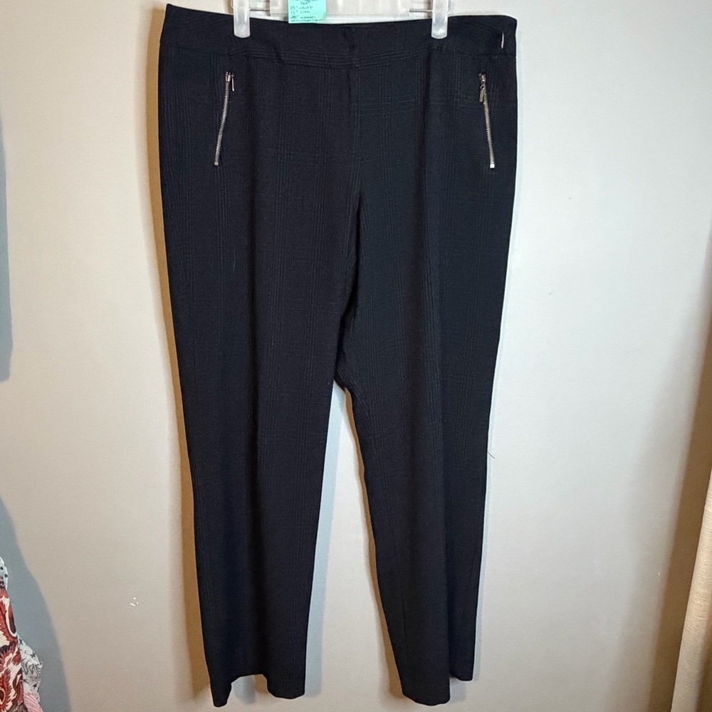 Worthington Black Dress Pants with Zipper Pockets